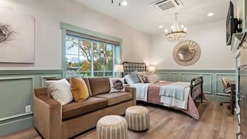 1 dormitorio, escritorio, wifi gratis y ropa de cama