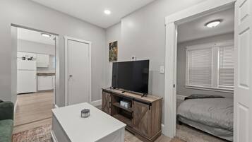 1 bedroom, iron/ironing board, travel cot, free WiFi