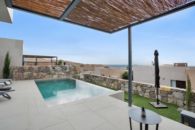 Vacation Villa 'Yucas  13' with Sea View, Wi-Fi and Air Conditioning
