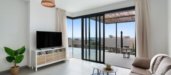 Holiday Villa 'Yucas 13' with Sea Views, Wi-Fi, and Air Conditioning