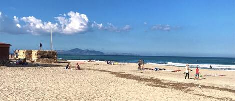 Ubicación a pie de playa
