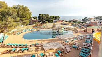 Una piscina climatizada