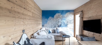 Apartment 'Le Chappart - Carroz D'Arâches' with Mountain View, Private Terrace and Wi-Fi