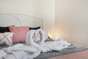 1 sovrum, strykjärn/strykbräda, gratis wi-fi och sängkläder