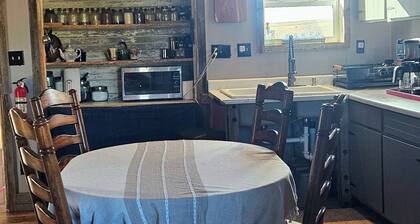 Secluded ranch house with a view