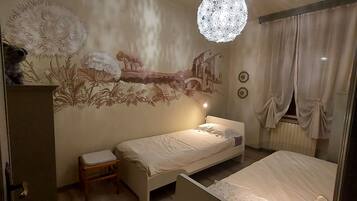 2 chambres, fer et planche Ă  repasser, Wi-Fi, draps fournis