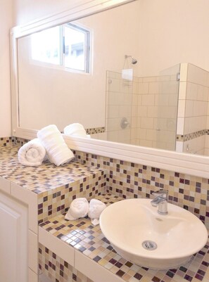 Shower, jetted tub, hair dryer, towels - Luxurious home with stunning mountain views in Costa Rica's Central Valley! (Atenas)