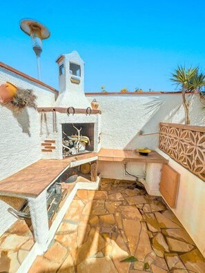 Terrace/patio - Charming house close to the beach 6ALOU2 (LE BARCARES)