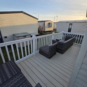 Terrace/patio - Caravan Georgi 3 Bed Balcony (Rhyl)