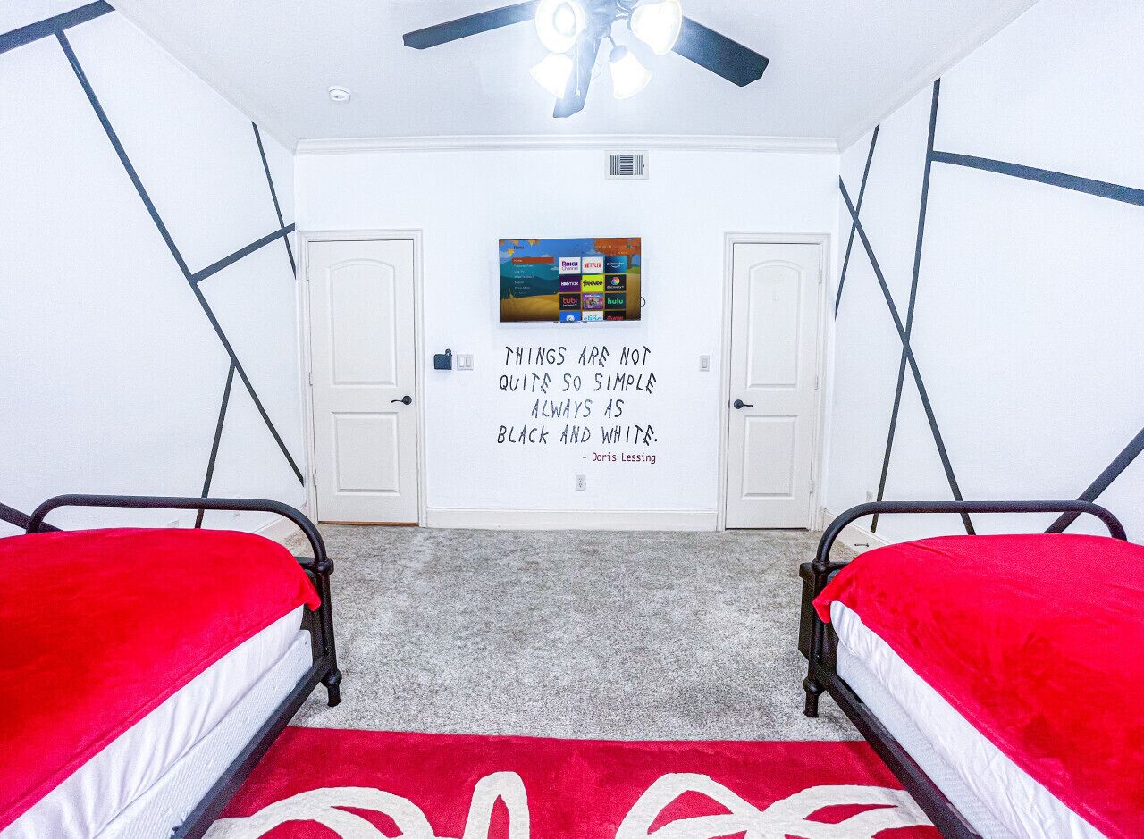 3 chambres, bureau, fer et planche à repasser, Wi-Fi gratuit