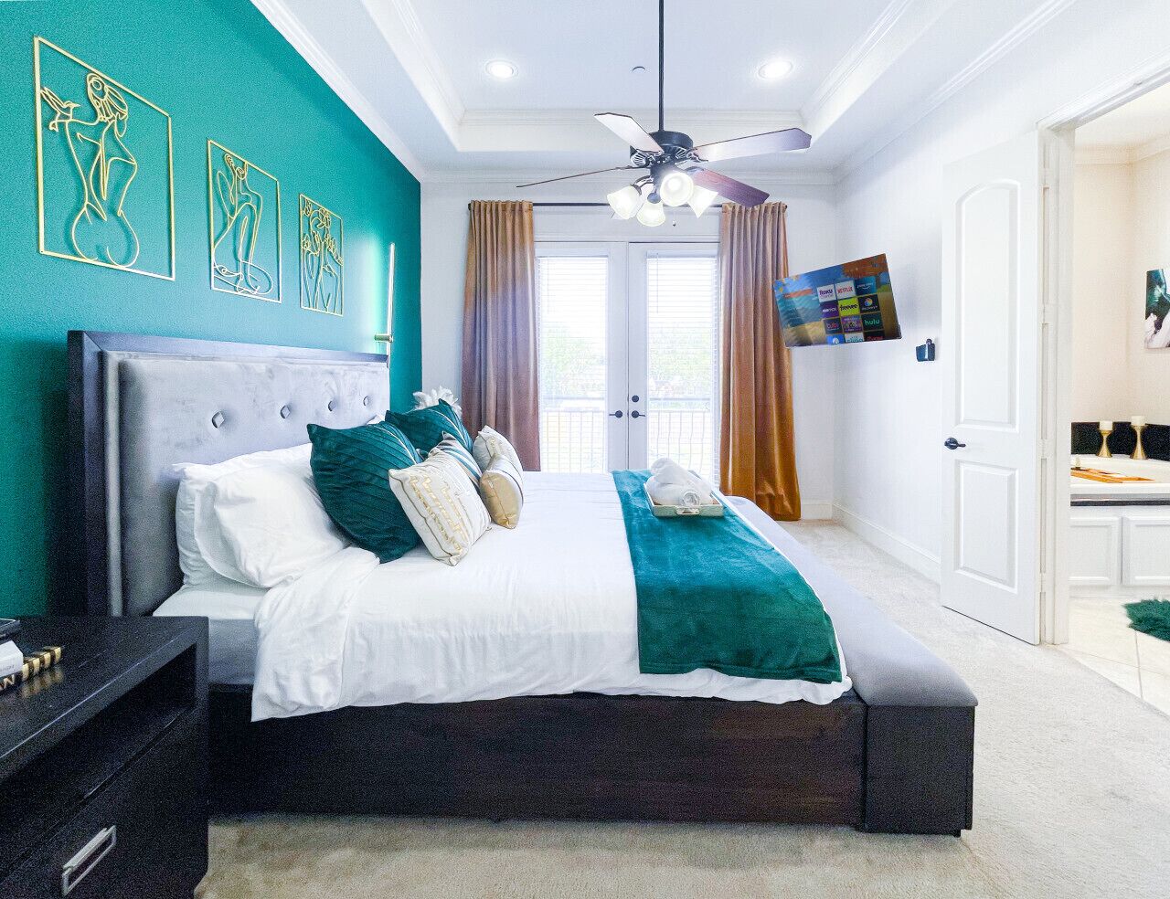 3 間睡房、書桌、熨斗/熨衫板、免費 Wi-Fi