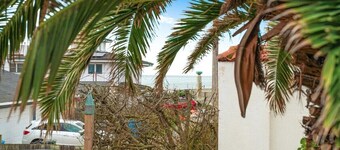 Coast PalmTree Yard 2BR Block from Beach