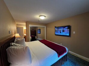 2 habitaciones, tabla de planchar con plancha, wifi y ropa de cama 