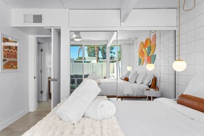 1 chambre, bureau, Wi-Fi, draps fournis