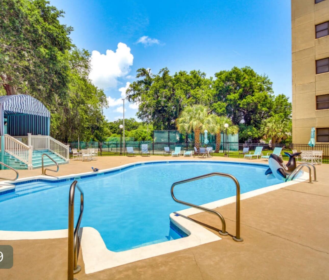 Alberca al aire libre 