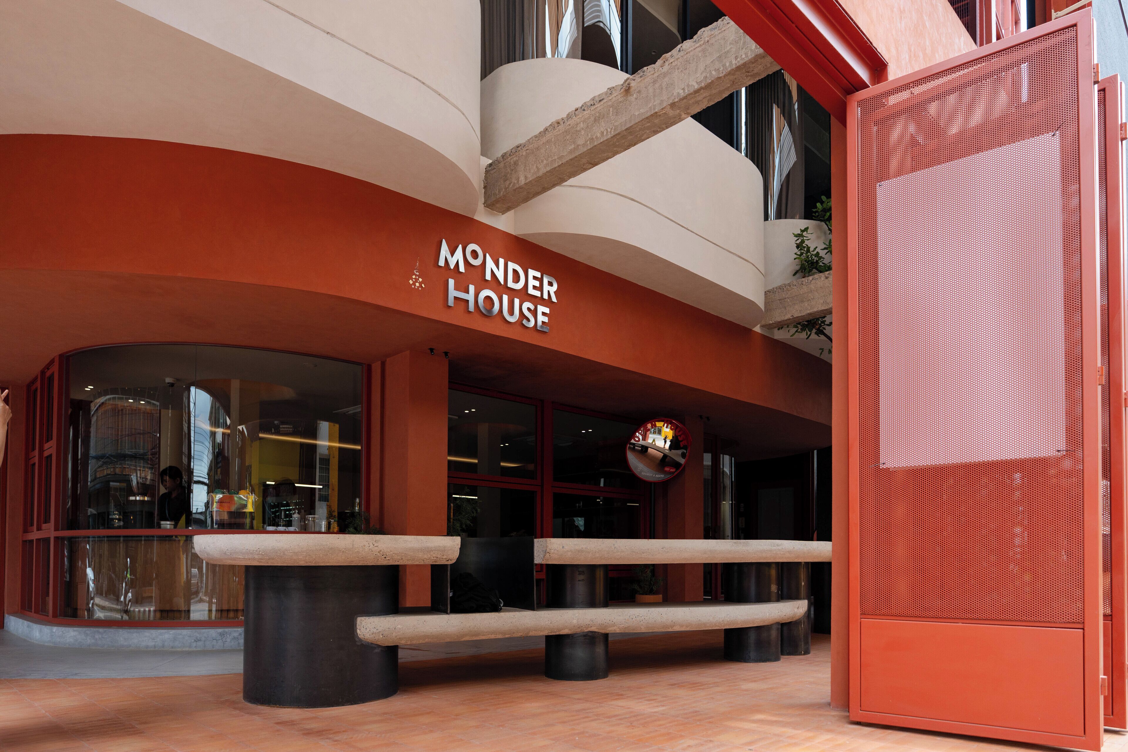 Interior entrance