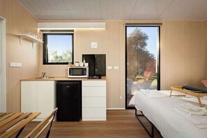 1 habitación y ropa de cama 