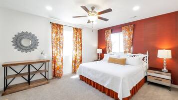 3 slaapkamers, een strijkplank/strijkijzer, reisbedje, gratis wifi