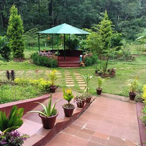 Overnattingsstedets uteområder