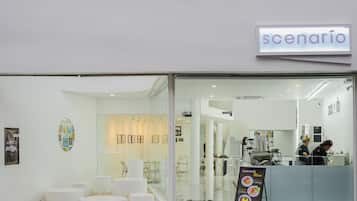 Façade de l’hébergement