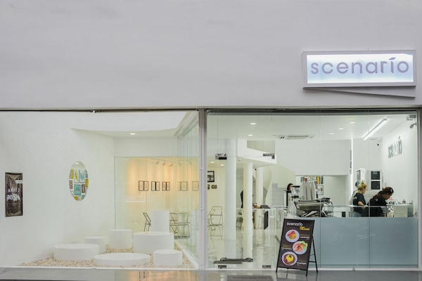 Fassade der Unterkunft