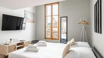 1 chambre, fer et planche Ă repasser, accĂšs Internet, draps fournis