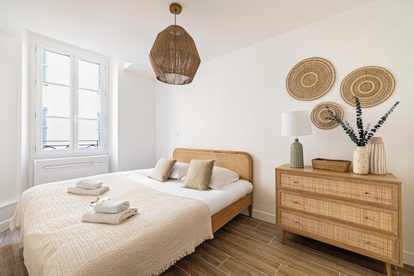 1 chambre, bureau, fer et planche Ă repasser, Wi-Fi gratuit