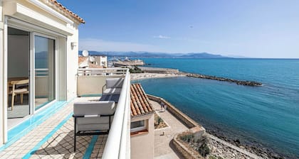 Sublime Appt - 2BD/4P - Terrace sea view - Antibes