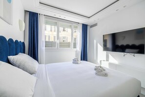 2 soveværelser, skrivebord, strygejern/strygebræt, gratis Wi-Fi