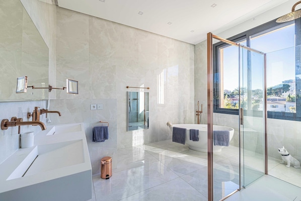 Dusche, Handtücher