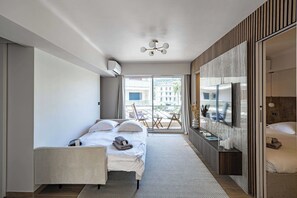 1 soverom, skrivebord, strykejern/-brett og wi-fi