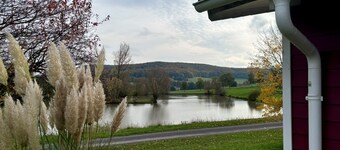 The red house by the lake - vacation home in a fantastic location