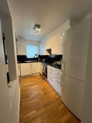 Apartment | Private kitchen | Fridge, microwave, oven, dishwasher - Luxury London Apartment - Central Location (London)