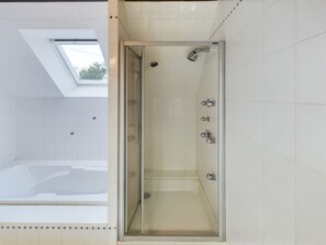 Shower, hair dryer