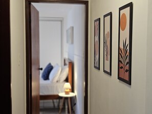 2 dormitorios, tabla de planchar con plancha, wifi gratis y ropa de cama