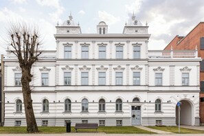 Voorkant van accommodatie