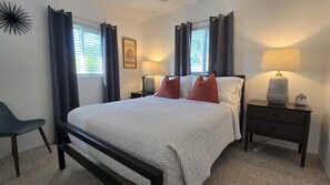 2 bedrooms, desk, iron/ironing board, free WiFi