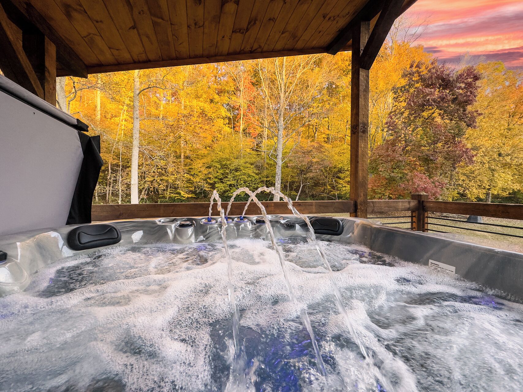 Bain à remous extérieur