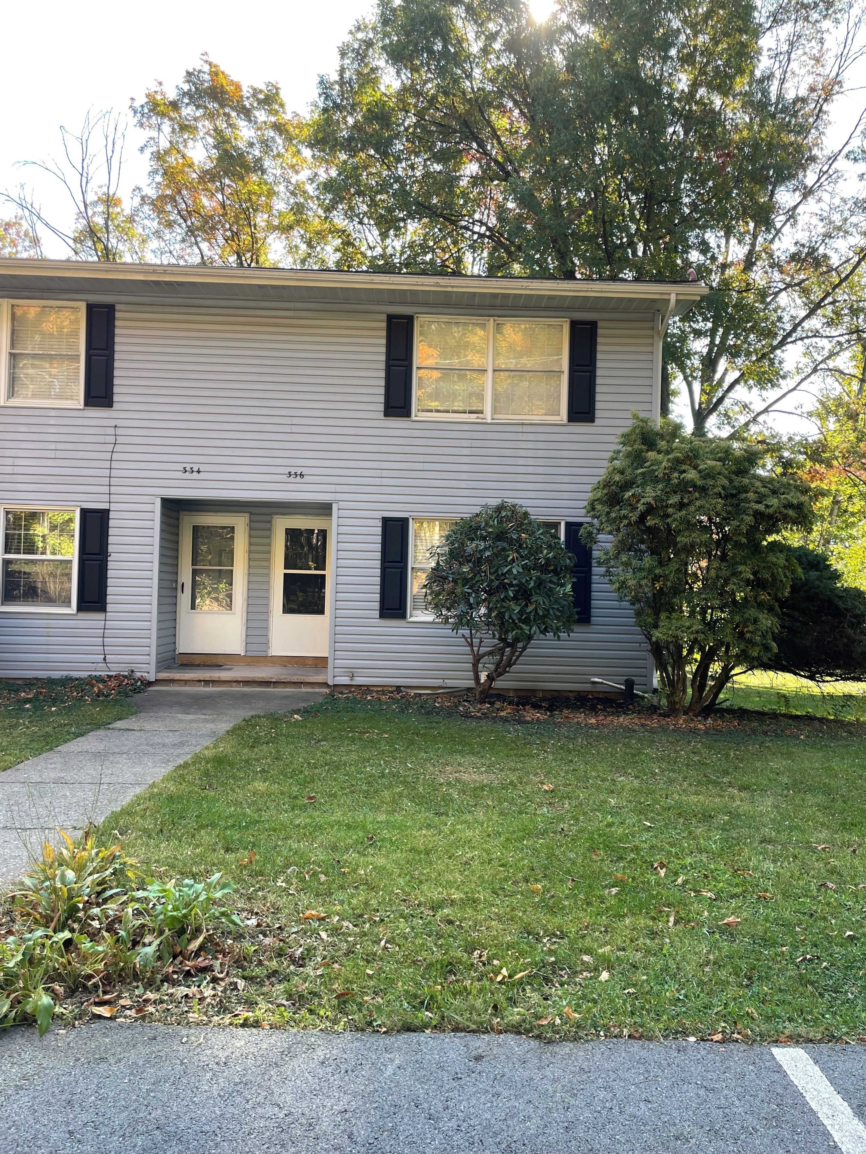 Front of property