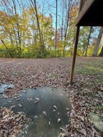 Fjölskyldu-bæjarhús - 2 svefnherbergi - eldhús - útsýni yfir garð | Verönd/útipallur