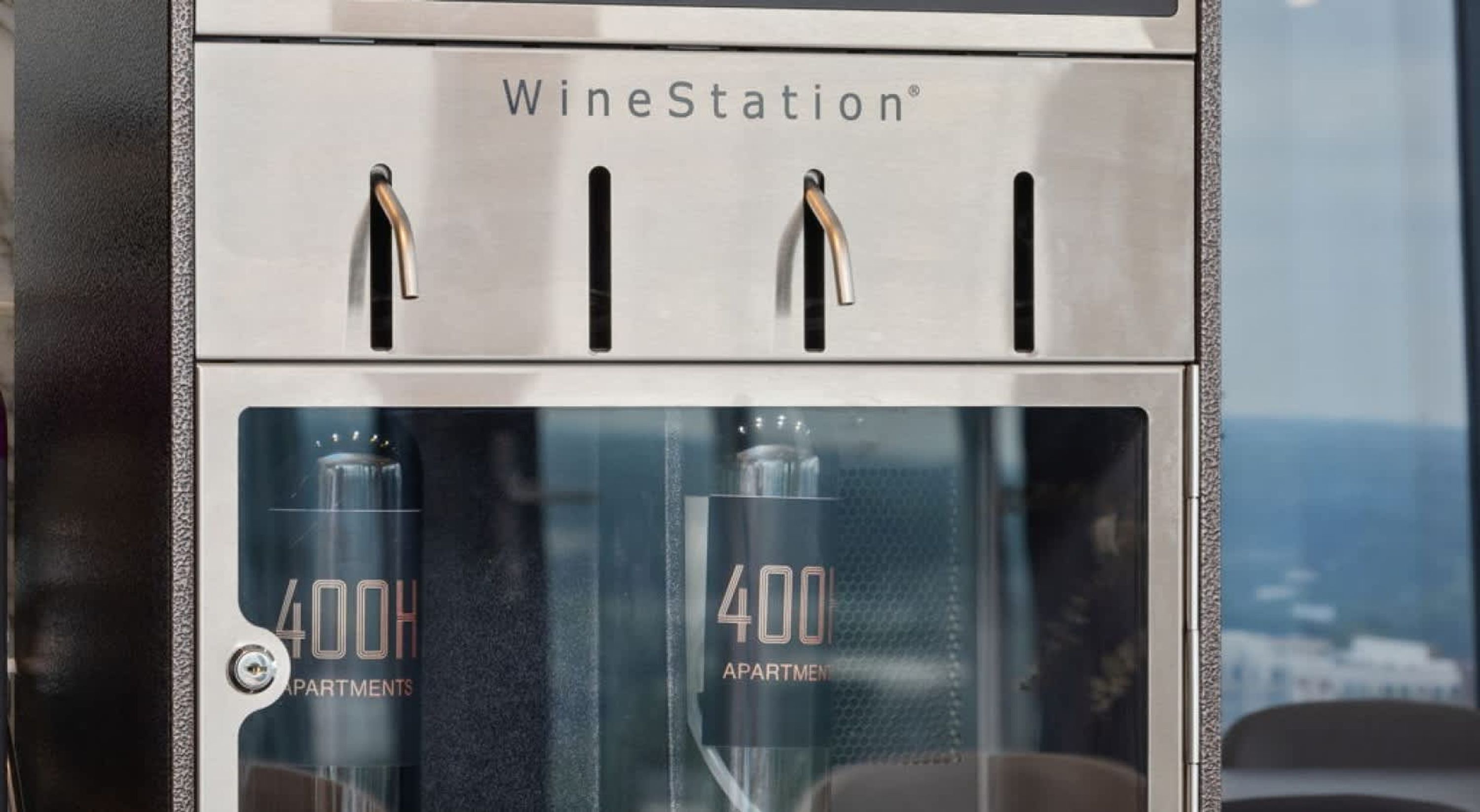 Un complexe WineStation® comprenant deux immeubles résidentiels de 400 logements chacun.