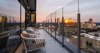 High-rise Apt Raleigh Free Parking Sunset View 2