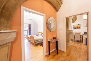 2 bedrooms, iron/ironing board, travel cot, WiFi