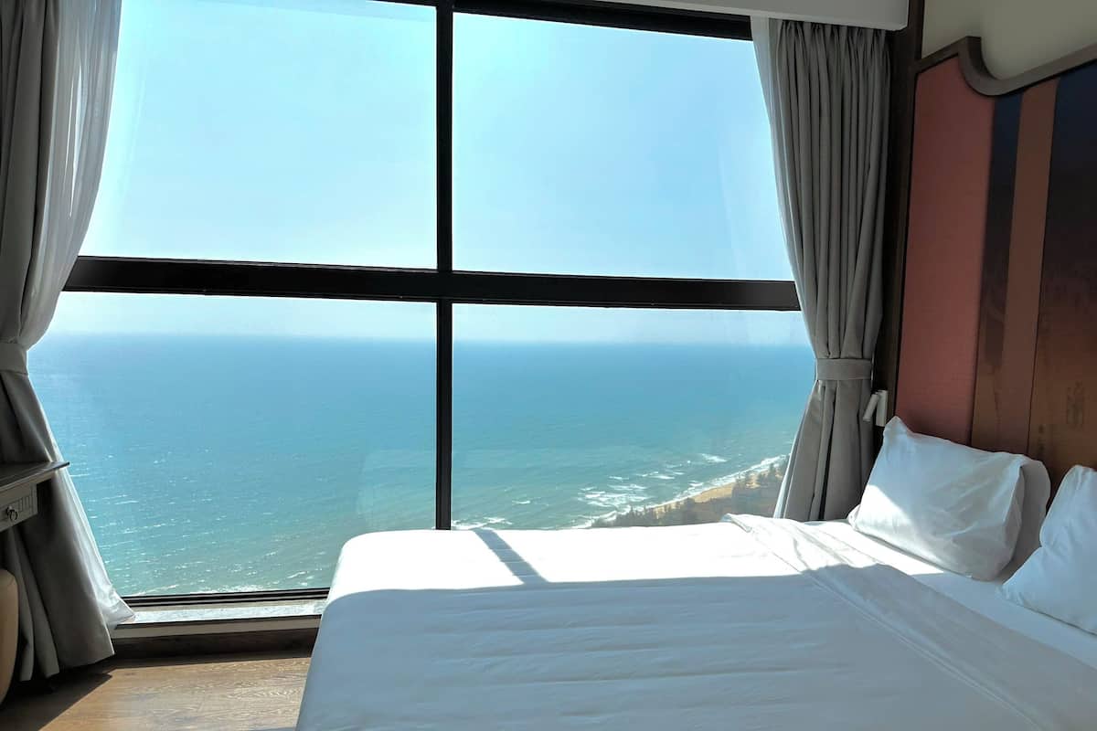 Familielejlighed - balkon - strandudsigt | Strand-/havudsigt