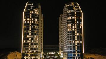 Front of property - evening/night