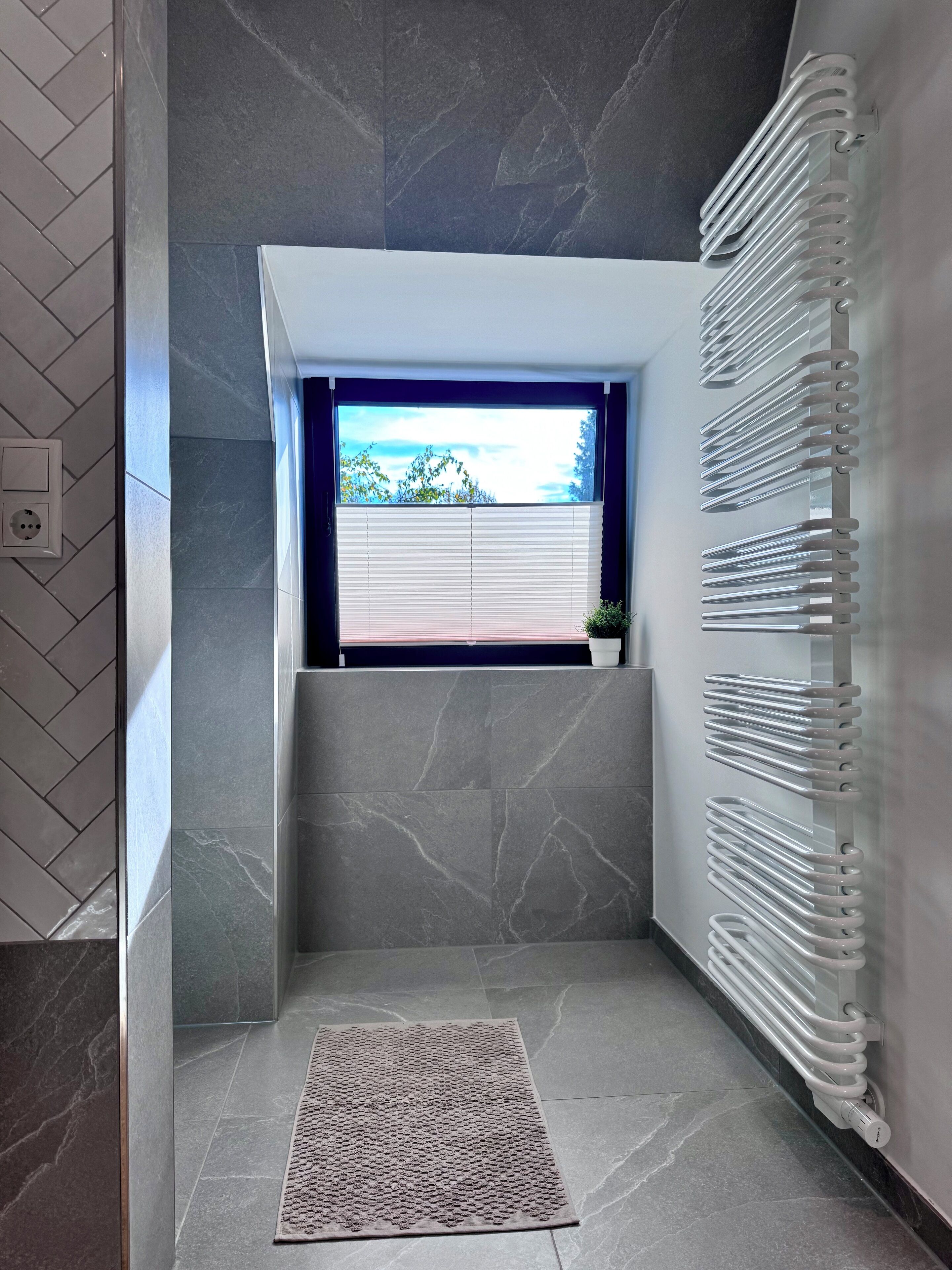 Dutxa, assecador de cabells, tovalloles i sabó 