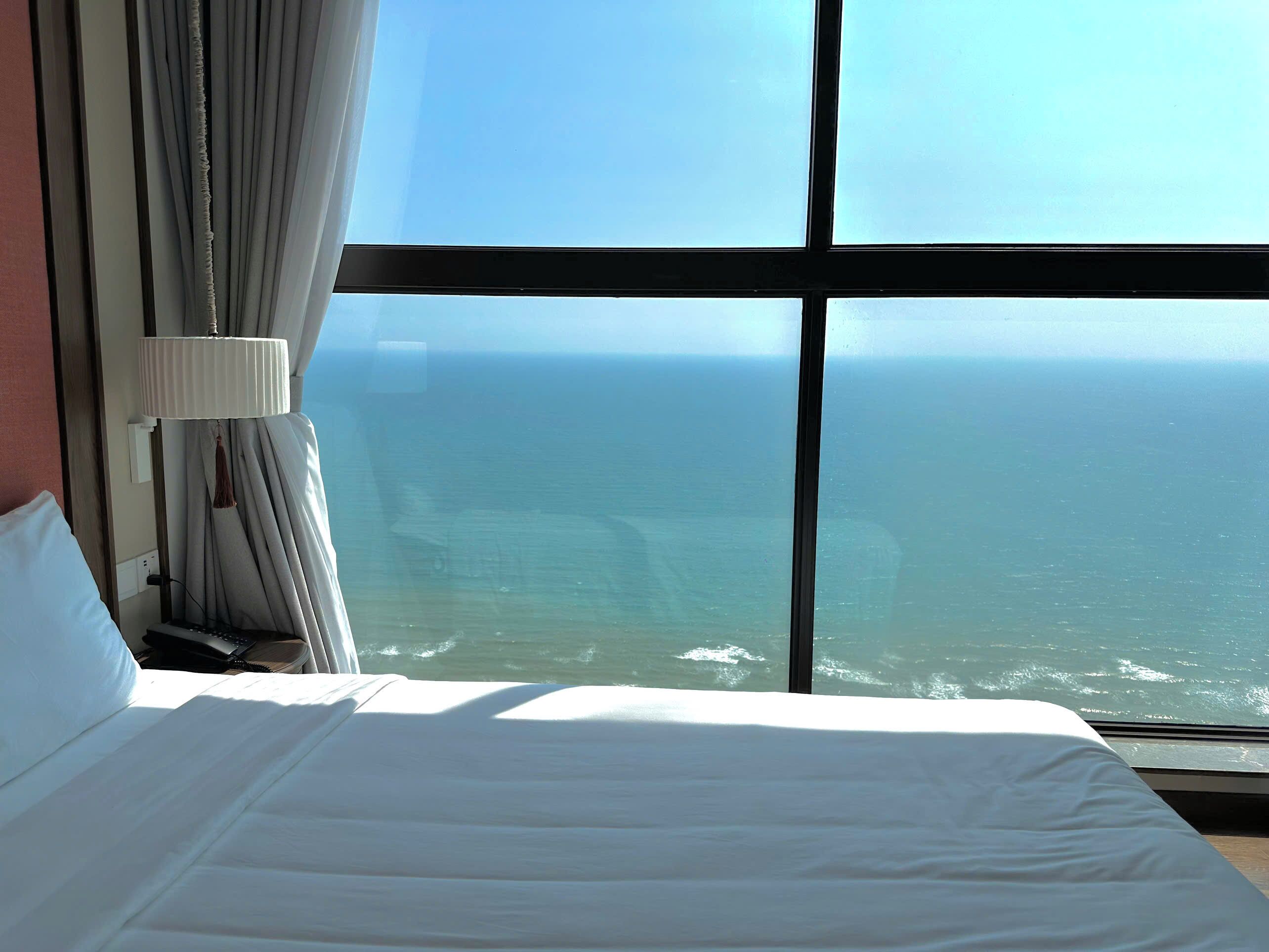 Chambre Familiale, balcon, vue plage | Vue de la chambre