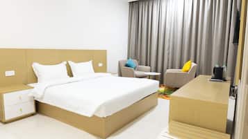 Studio Confort, vue ville | 2 chambres, Wi-Fi gratuit