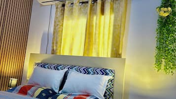 1 bedroom, iron/ironing board, WiFi (free), bed sheets