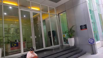 Fachada de la propiedad